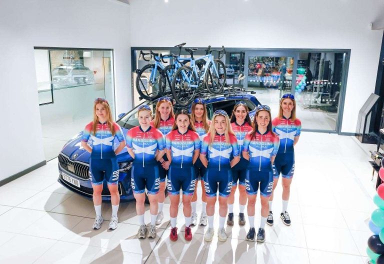 Cycle Aberdeenshire confirms fourth year of partnership with Handsling Alba Development Road Team
