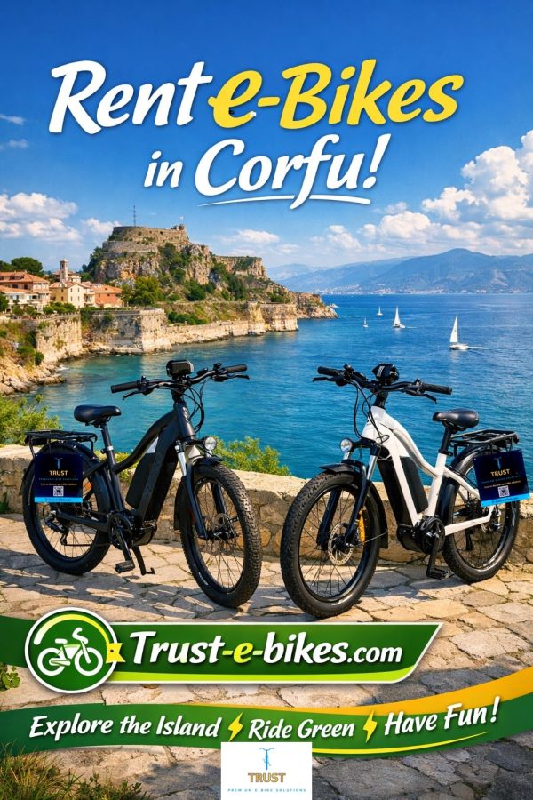 Corfu e bike rental